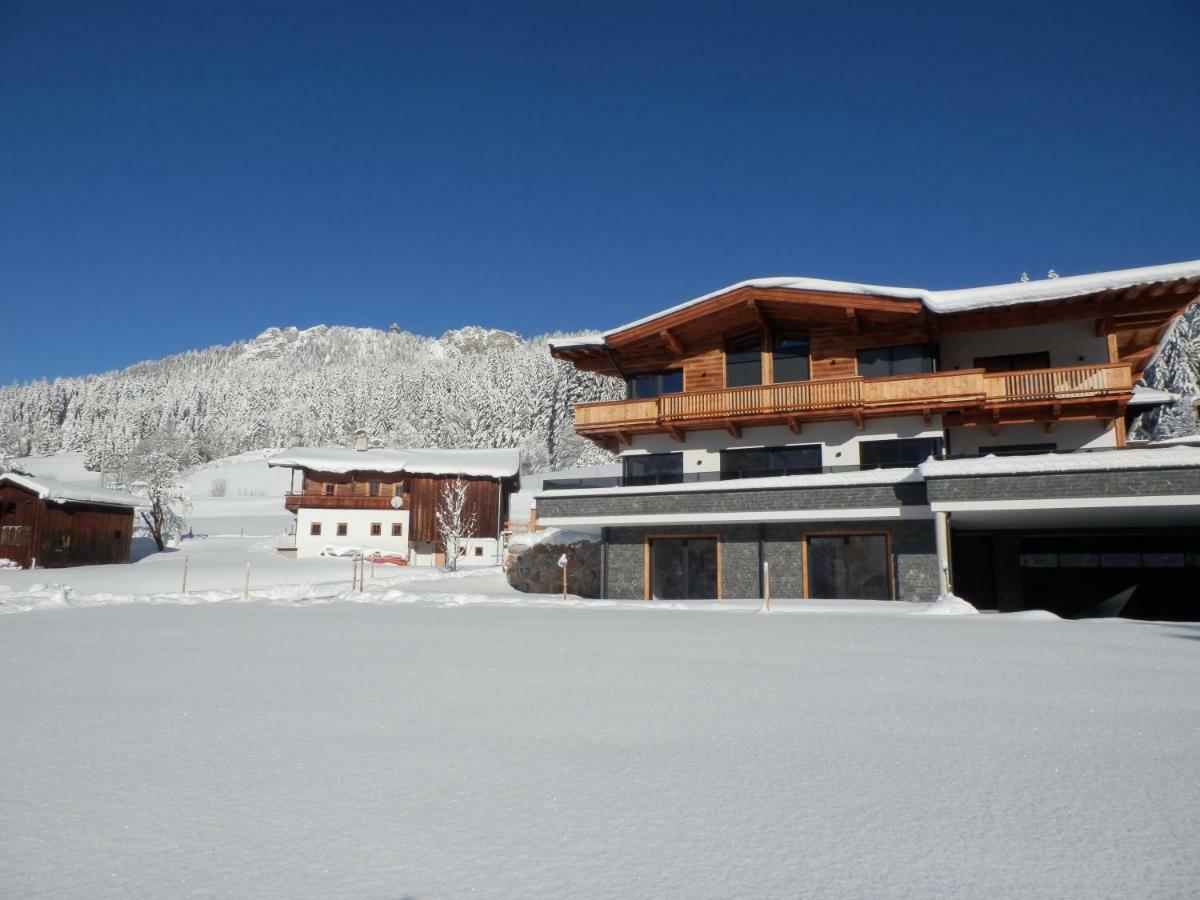 Ferienwohnung App. Mountain View Fieberbrunn Esterno foto
