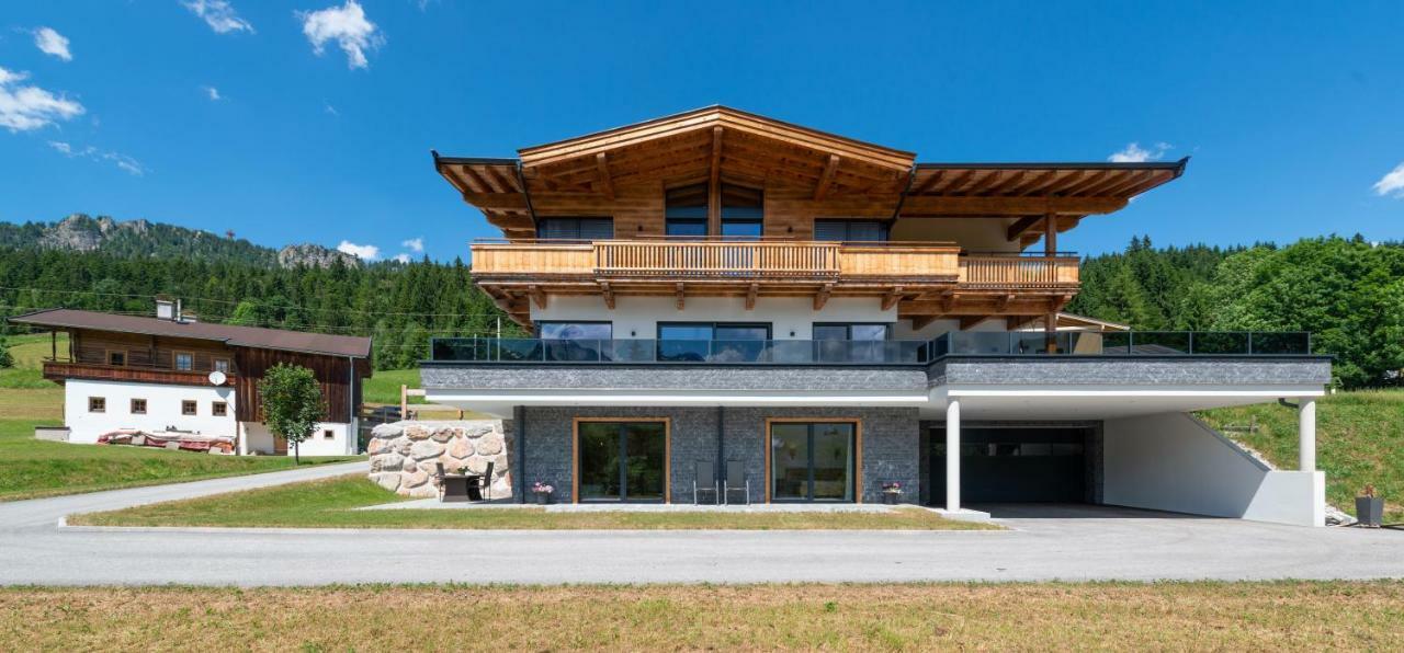 Ferienwohnung App. Mountain View Fieberbrunn Esterno foto